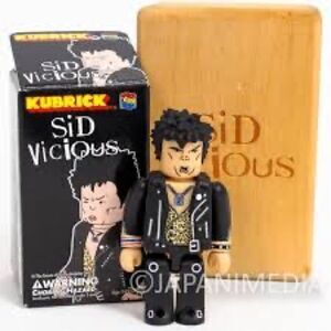 Sid Vicious KUBRICK MEDICOM mini figure Japan 2002 Sex Pistols Still Sealed NEW